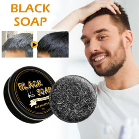 pewatul applied to beard demonstrating targeted darkening and grooming