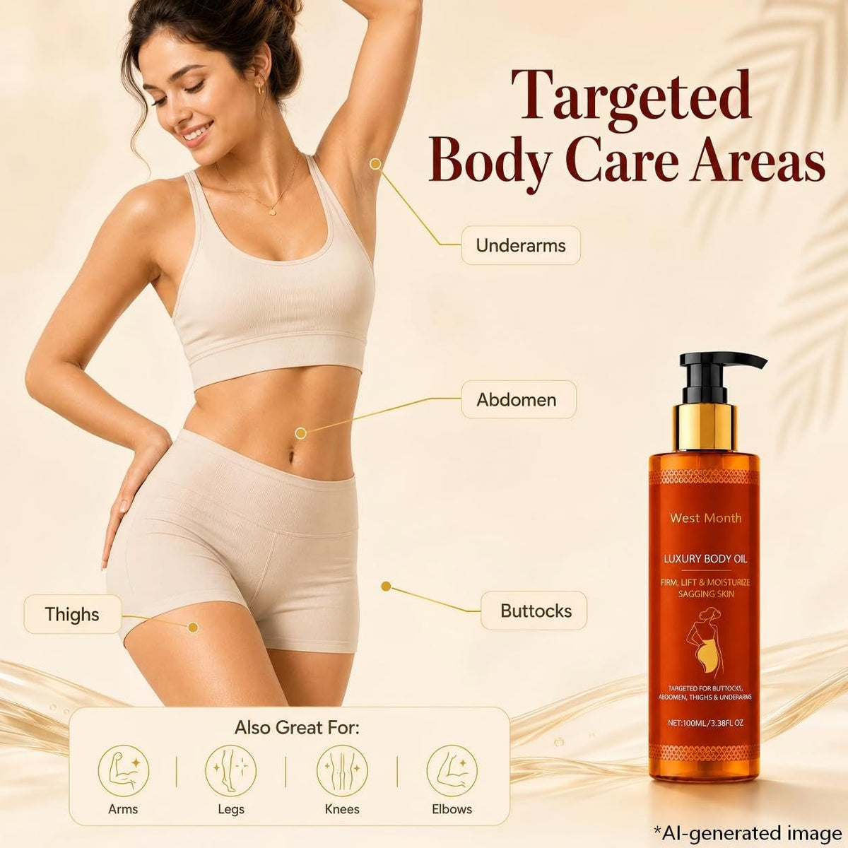 pewatul massage on legs demonstrating improved skin smoothness and softness