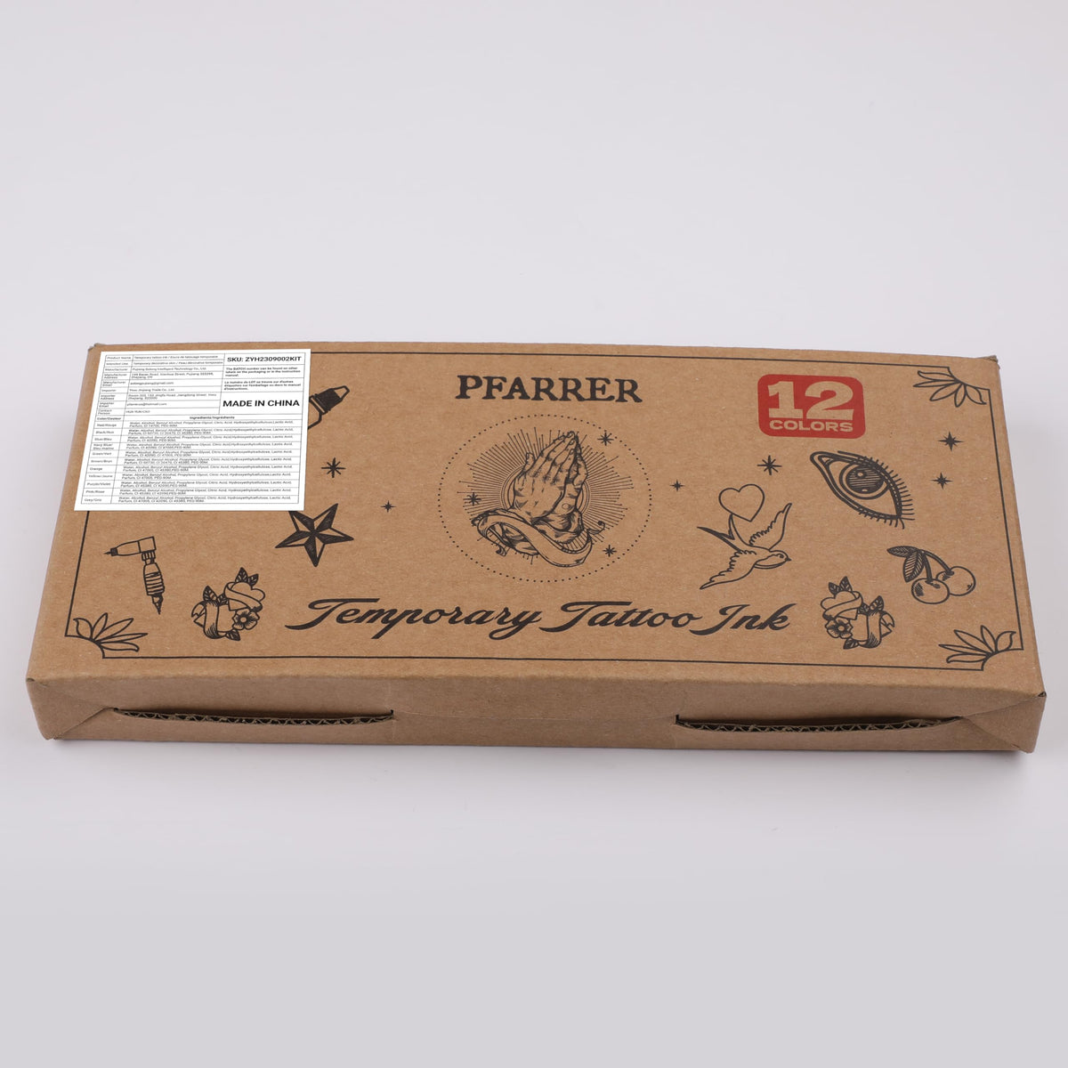 PFARRER cotton swabs and tools included for controlled application
