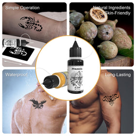 PFARRER ink application close-up for precise, clean results