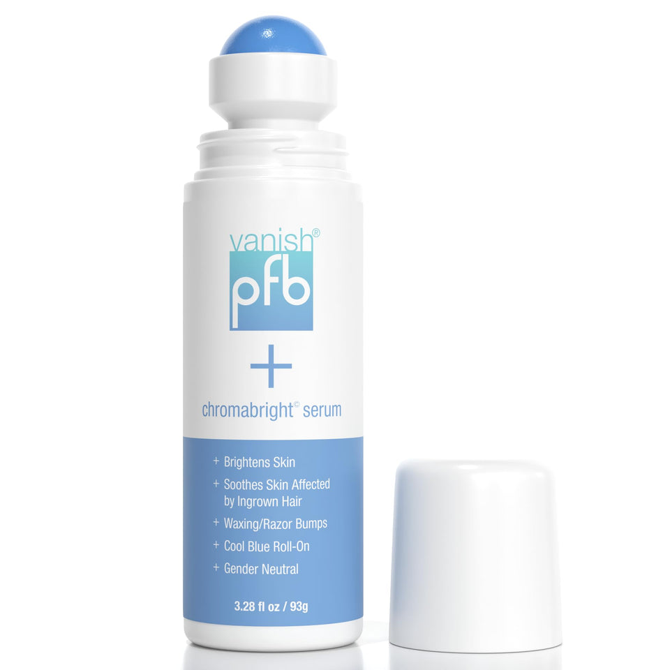 PFB Vanish front packaging showing bottle and label, presents clear usage benefits