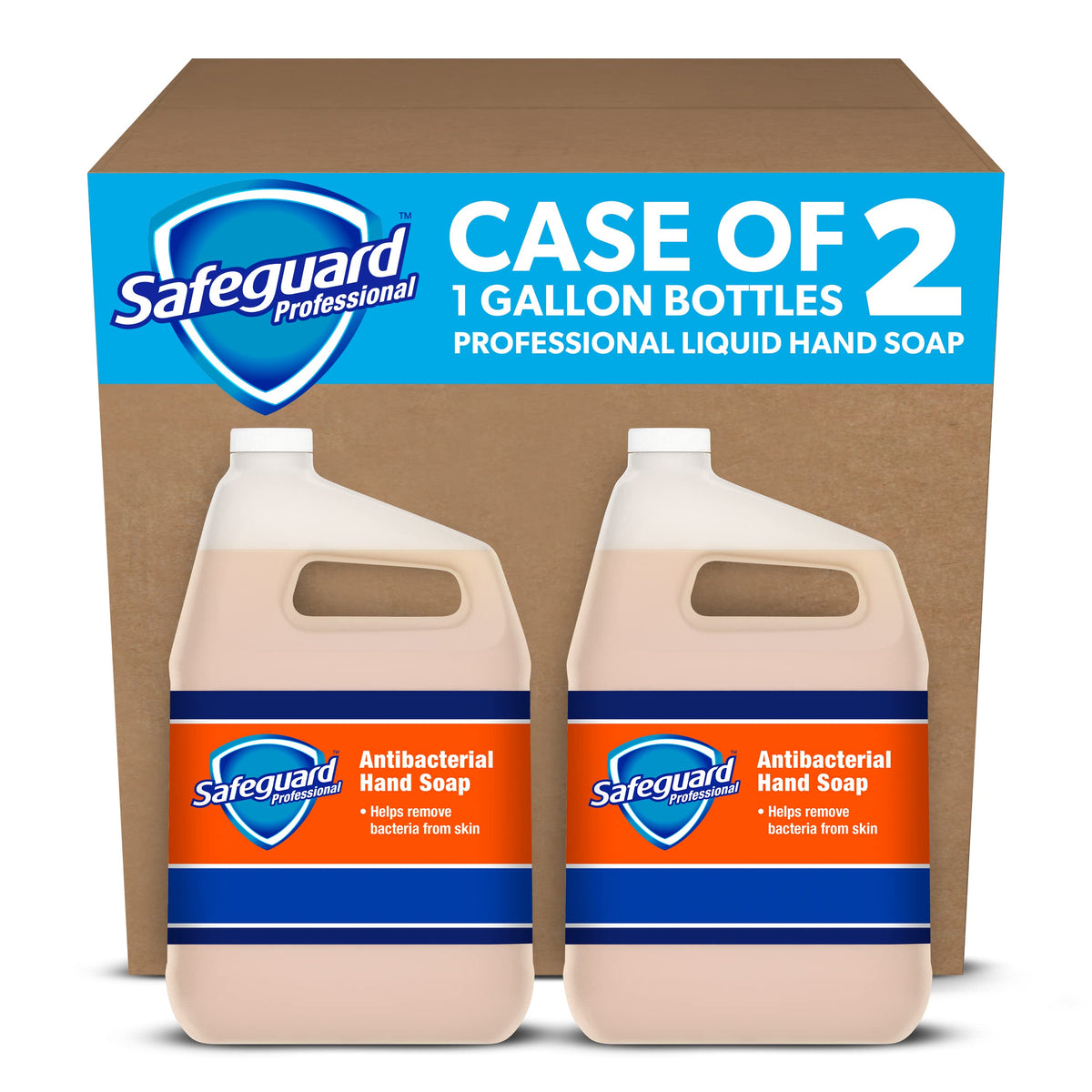 P&G PROFESSIONAL Safeguard front packaging shows bulk refill and brand trust