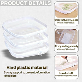 PGAXM medium pouch holding makeup and brushes showing tidy cosmetic storage benefit
