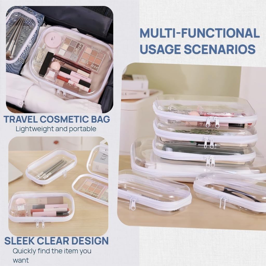 PGAXM small pouch close-up with keys and earbuds showing compact essentials organization
