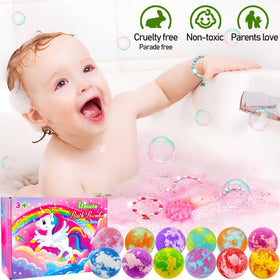 Phaorui bath bombs arranged in Easter basket, ready for gifting and celebration