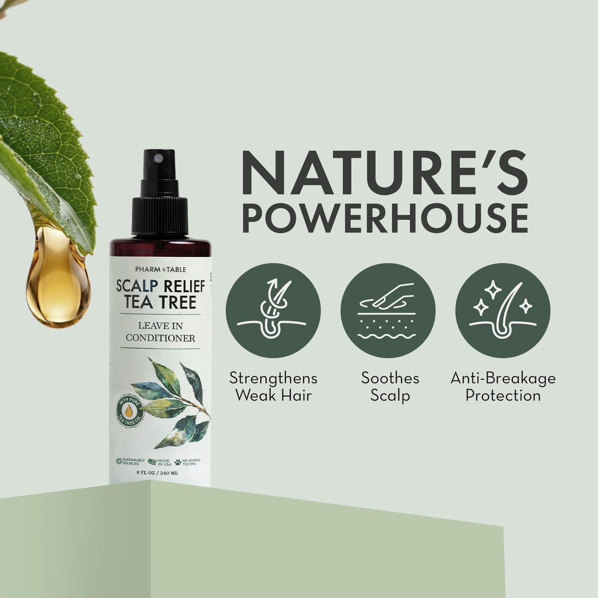 PHARM TO TABLE lightweight formula texture on skin for fast absorption
