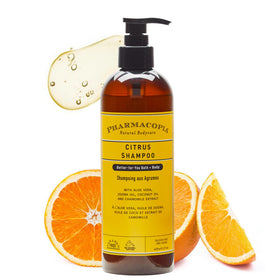 Pharmacopia front packaging showing clean citrus label and benefits