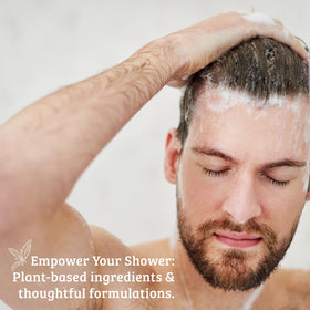 Pharmacopia label close-up revealing ingredient list and cruelty-free badge for trust
