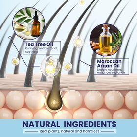 PHARMBANNER argan oil ingredient visual for added shine and softness