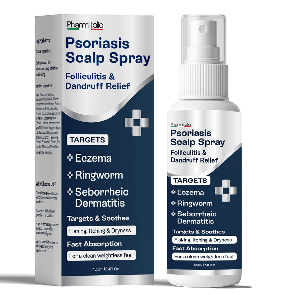 Pharmlitalia front packaging showing product benefit and easy use
