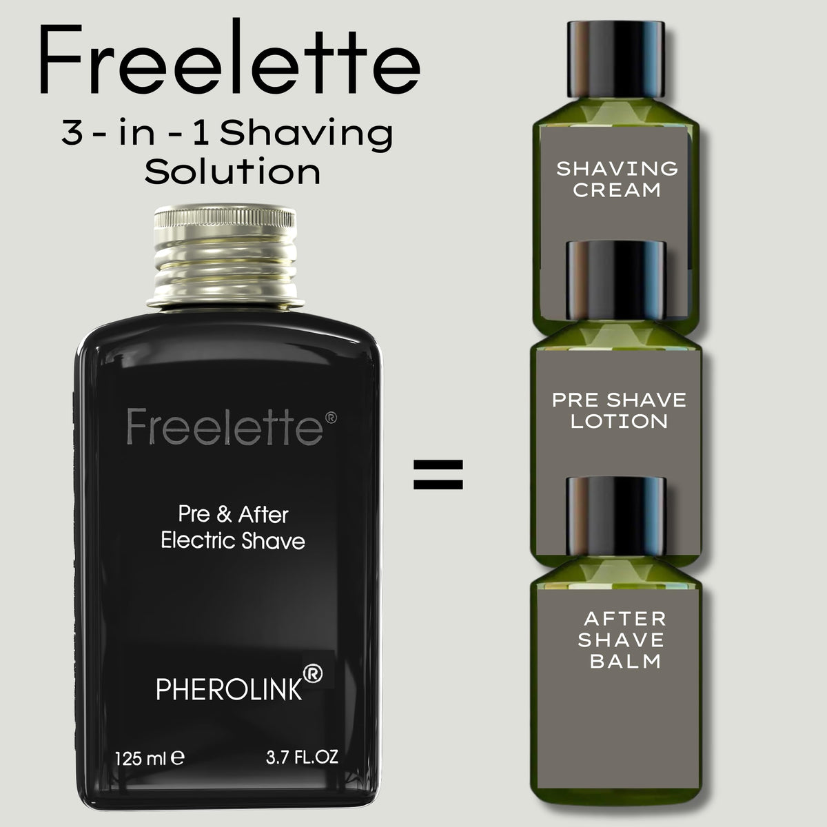 Pherolink Freelette ingredients visuals of Saw Palmetto and Bisabolol soothing skin