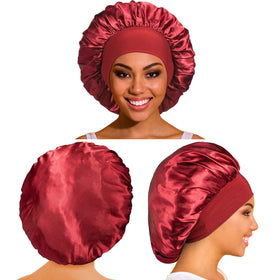 PHILIGHTS bonnet wide elastic band close-up offering secure comfortable fit