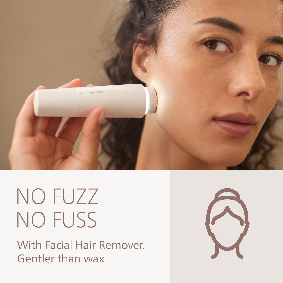Philips shaver with included attachments showing full grooming kit convenience