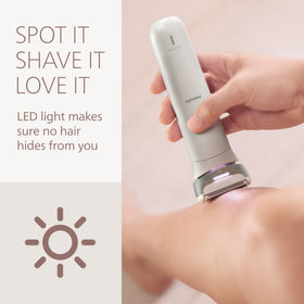 Philips bikini trimmer head for precise shaping and gentle touch-ups