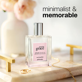 philosophy mist on skin demonstrating long lasting wear and natural diffusion