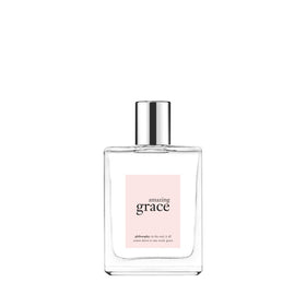 philosophy front bottle shot showing graceful shape and easy storage benefit
