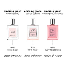 philosophy size comparison in hand to show true 2 fl oz scale and portability