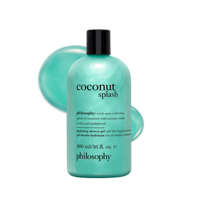 philosophy front bottle showing label and 16 fl oz size for easy identification