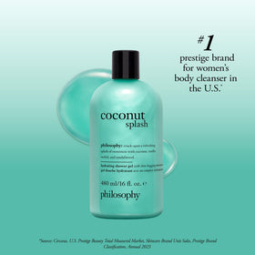philosophy ingredient label close-up highlighting moisturizing complex