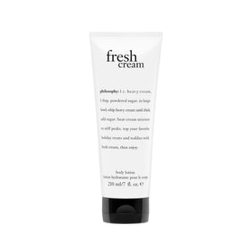 philosophy fresh cream front packaging showing 7 fl oz bottle and brand clarity