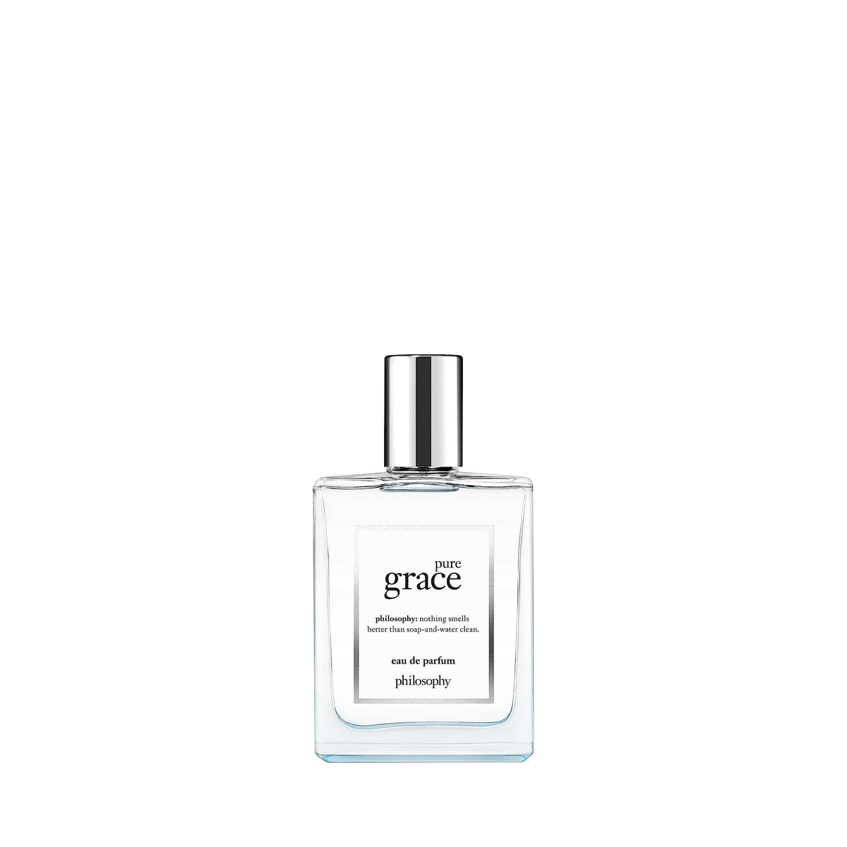 philosophy Pure Grace front bottle view showing clean design and easy gifting