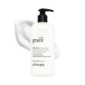 philosophy pure grace front bottle showing full 16 fl oz packaging and clean design