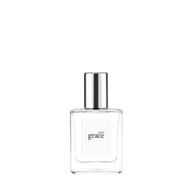 philosophy pure grace front bottle showing minimalist label and clean design benefit: easy recognition