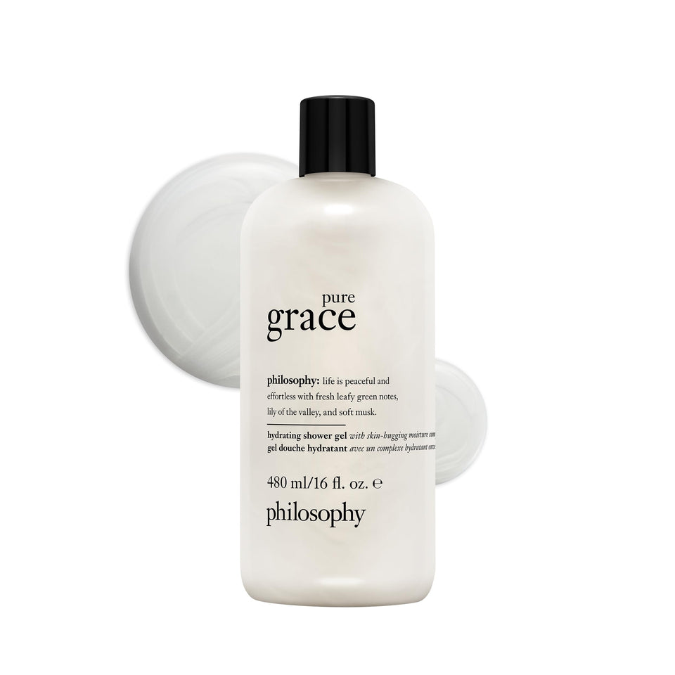 philosophy front bottle showing packaging and clean design benefit: recognizable branding