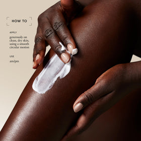 philosophy pure grace texture palm swatch showing smooth emulsion and fast absorption