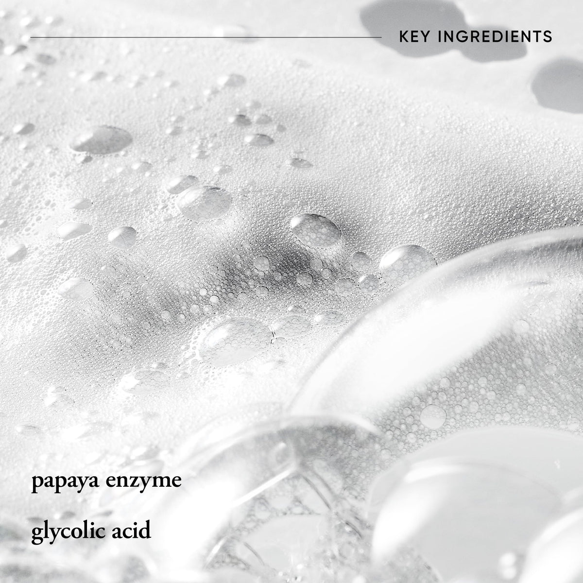 philosophy foam texture closeup illustrating airy vegan foam and gentle cleansing action