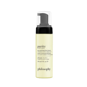 philosophy front packaging showing 5 fl oz bottle and clean design benefit visible branding