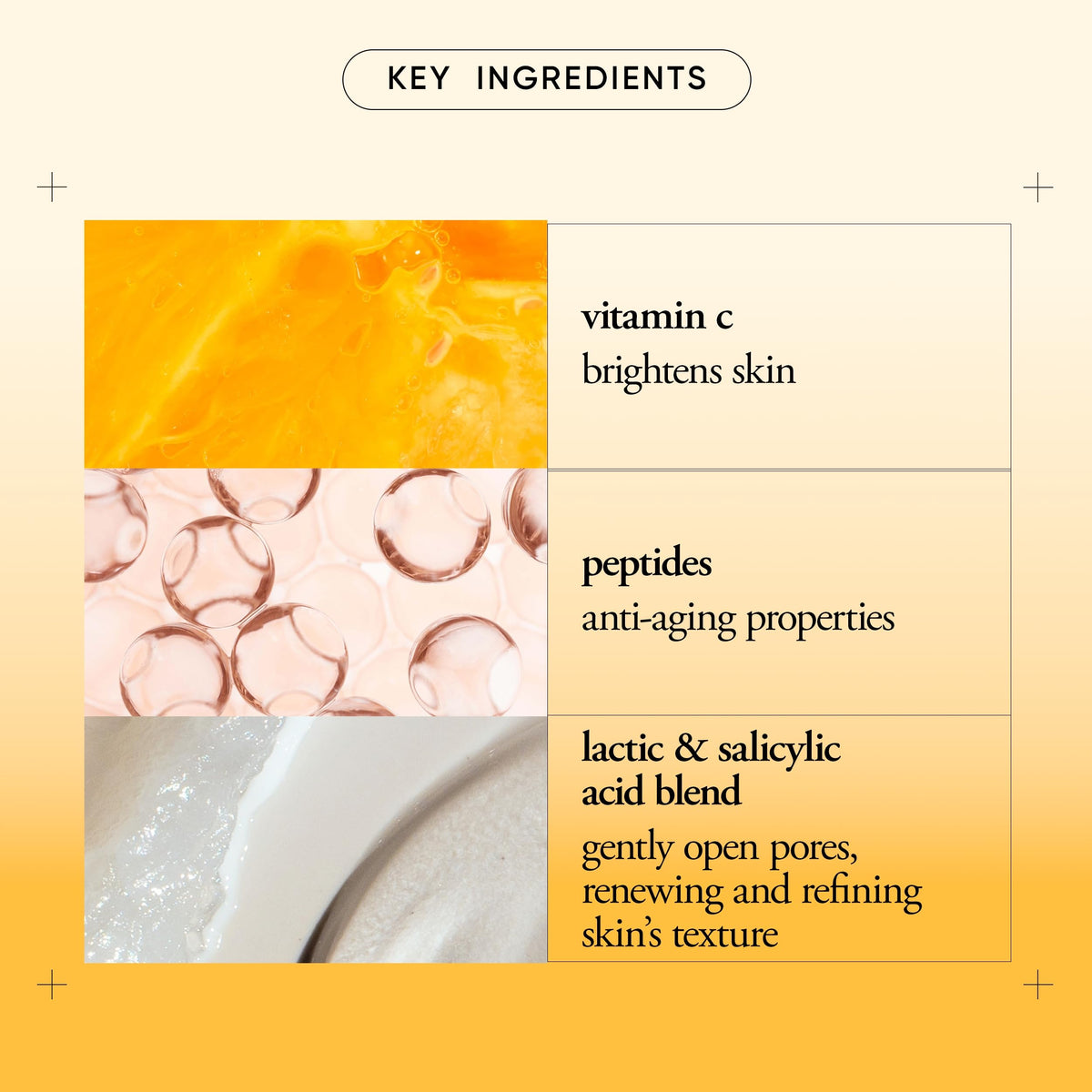 philosophy step 2 serum pour detail showing vitamin C formula delivering brightening benefit
