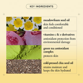 philosophy close-up of ultra-light cream texture demonstrating fast absorption benefit