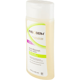 Phisoderm in-shower use on back and shoulders to control breakouts