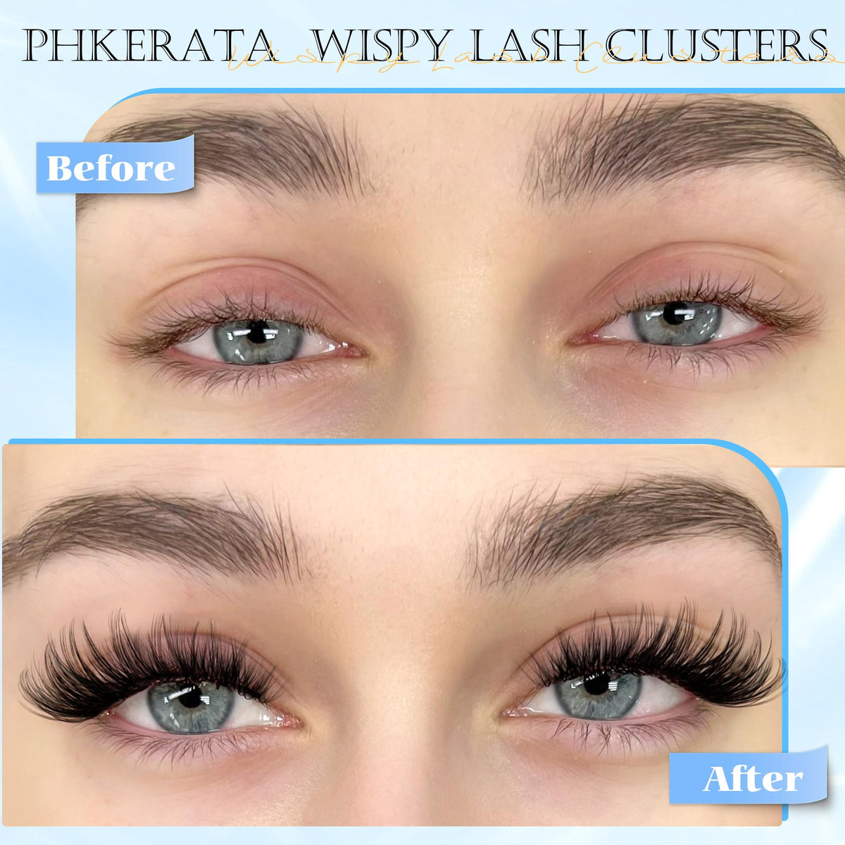 PHKERATA close-up of cluster texture highlighting soft vegan fibers and D-curvature