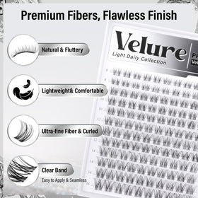 PHKERATA Velure length array 8–16mm, displays customizable inner-to-outer progression