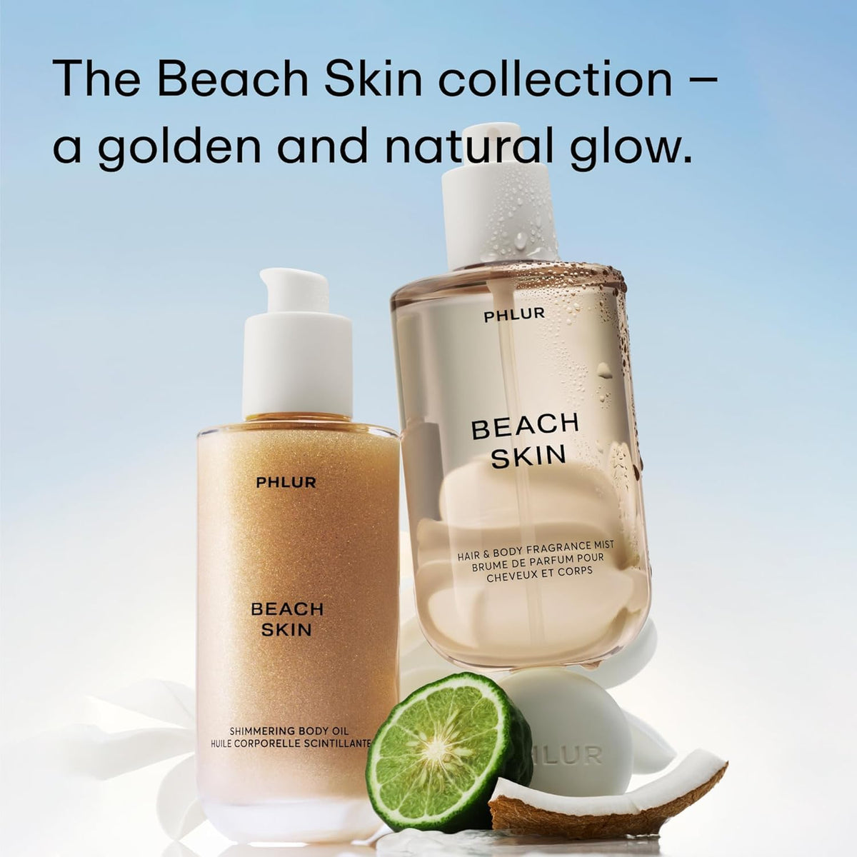 PHLUR oil tucked in a beach bag for on-the-go scent layering benefit