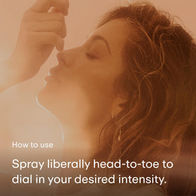PHLUR fine mist texture in air illustrating delicate dispersion and gentle feel