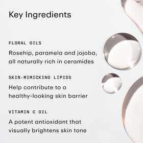 PHLUR close-up of oil texture and shimmer for smooth luminous finish