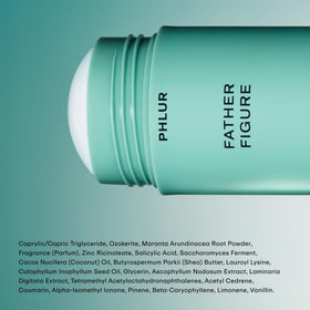 PHLUR Father Figure side profile packaging showing sleek design and branding