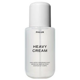 PHLUR bottle front view showing packaging and elegant design benefit: clear branding