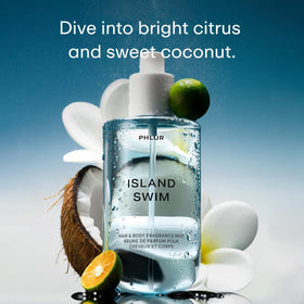 PHLUR back label highlighting ingredients and product details for informed use