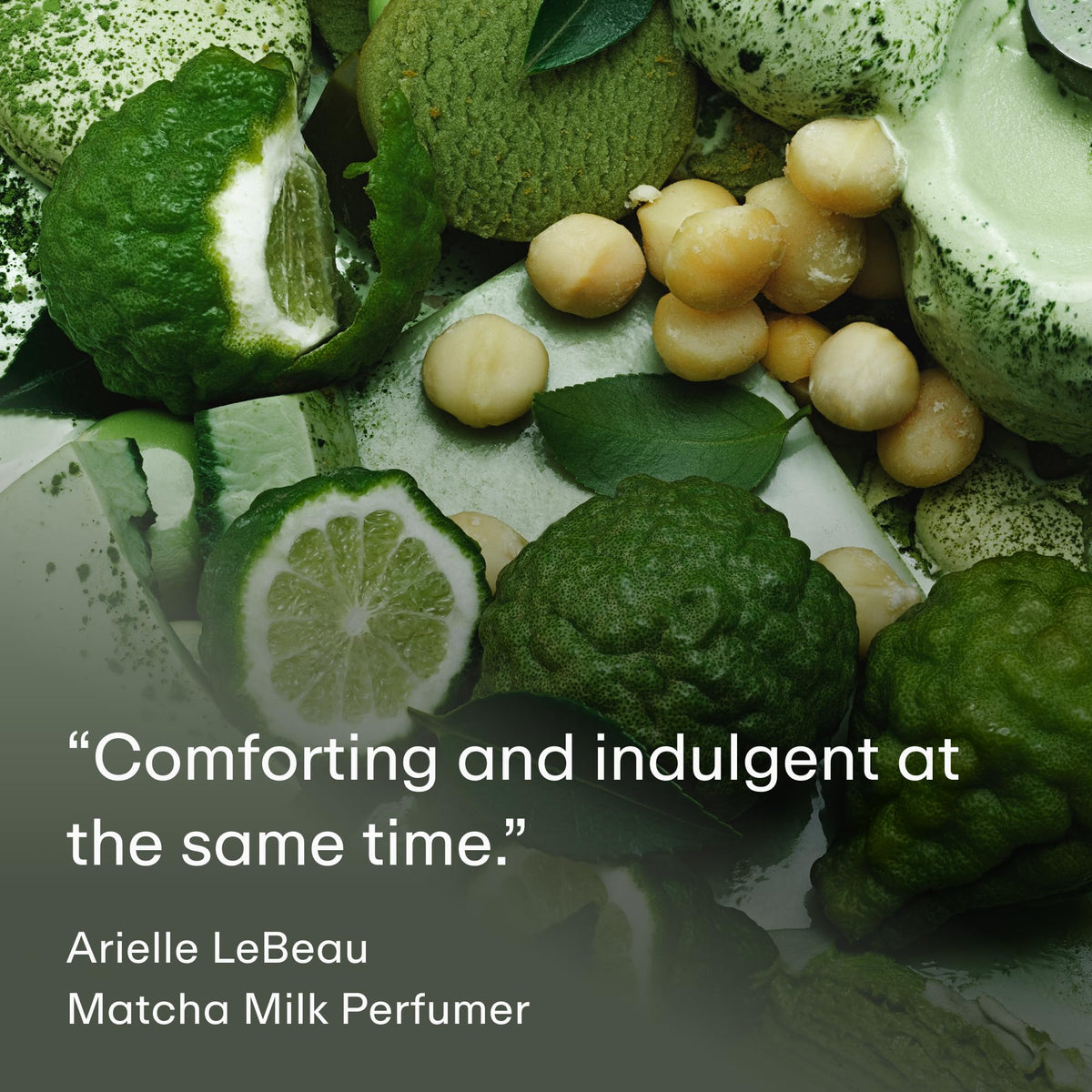 PHLUR Matcha Milk next to everyday items showing 8 fl oz scale and value benefit