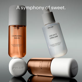 PHLUR Vanilla Skin bottle close-up highlighting label detail and warm vanilla comfort