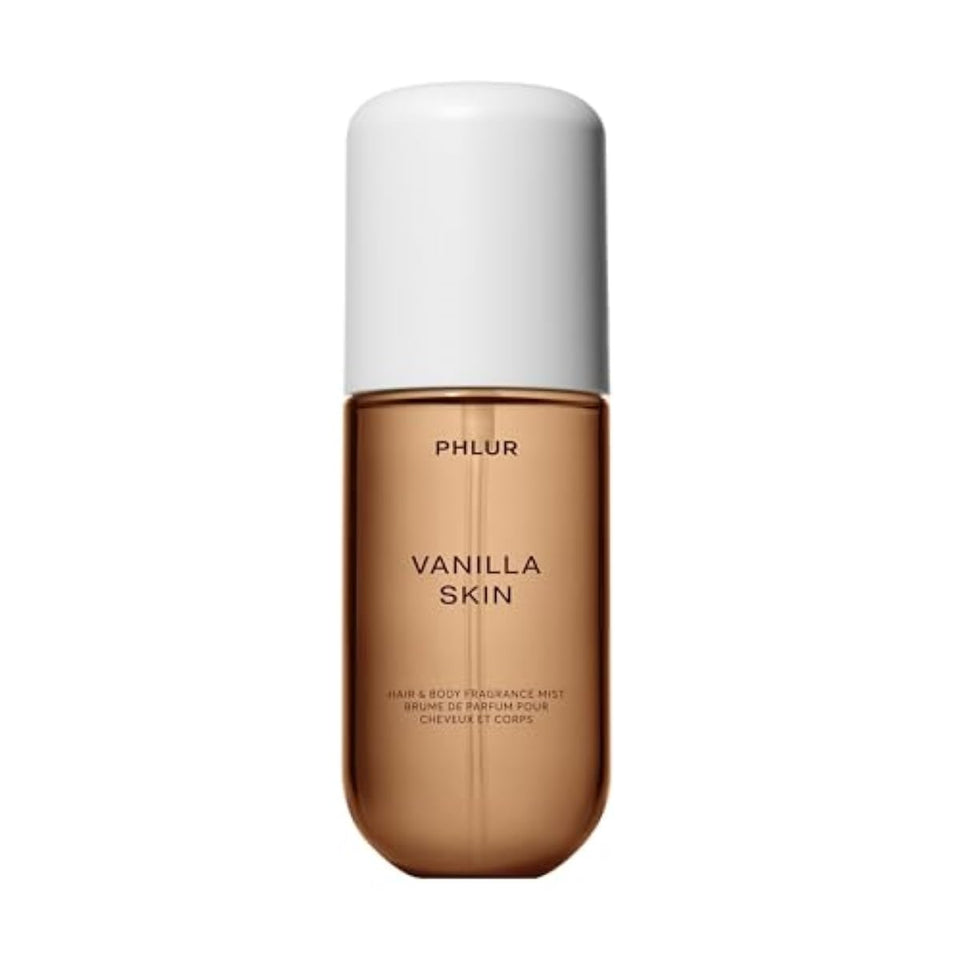 PHLUR front bottle view showing compact 3 fl oz travel-friendly design and smooth finish