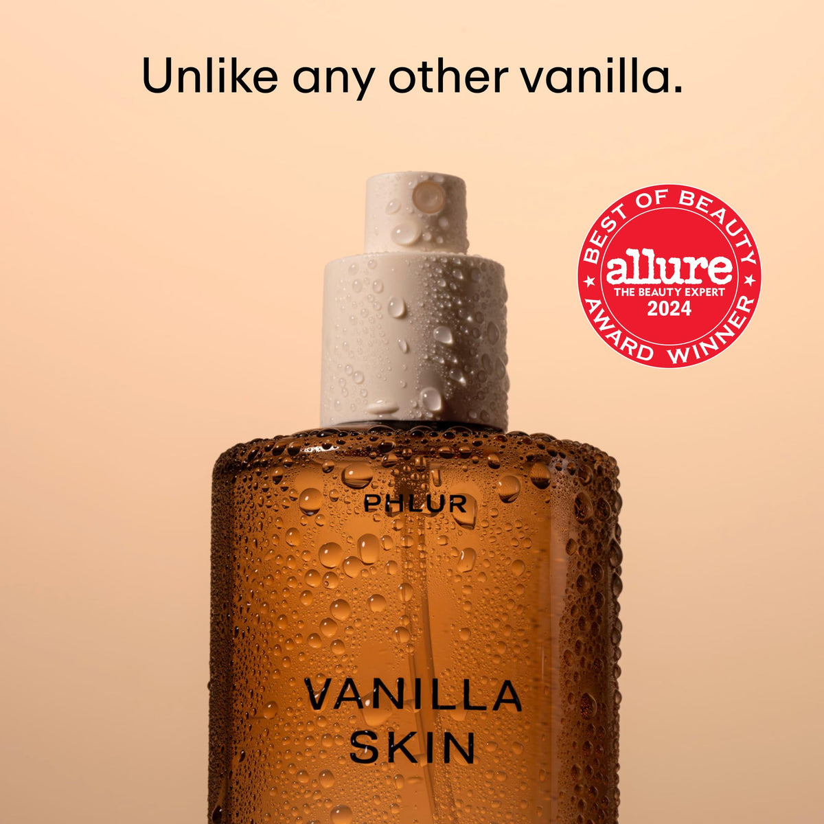 PHLUR label close-up highlighting fragrance notes and ingredient clarity benefit: informed choice