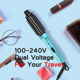 PHOEBE ceramic tourmaline barrel closeup for even heat and reduced frizz