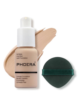 Phoera front bottle shot showing clean packaging and shade indication