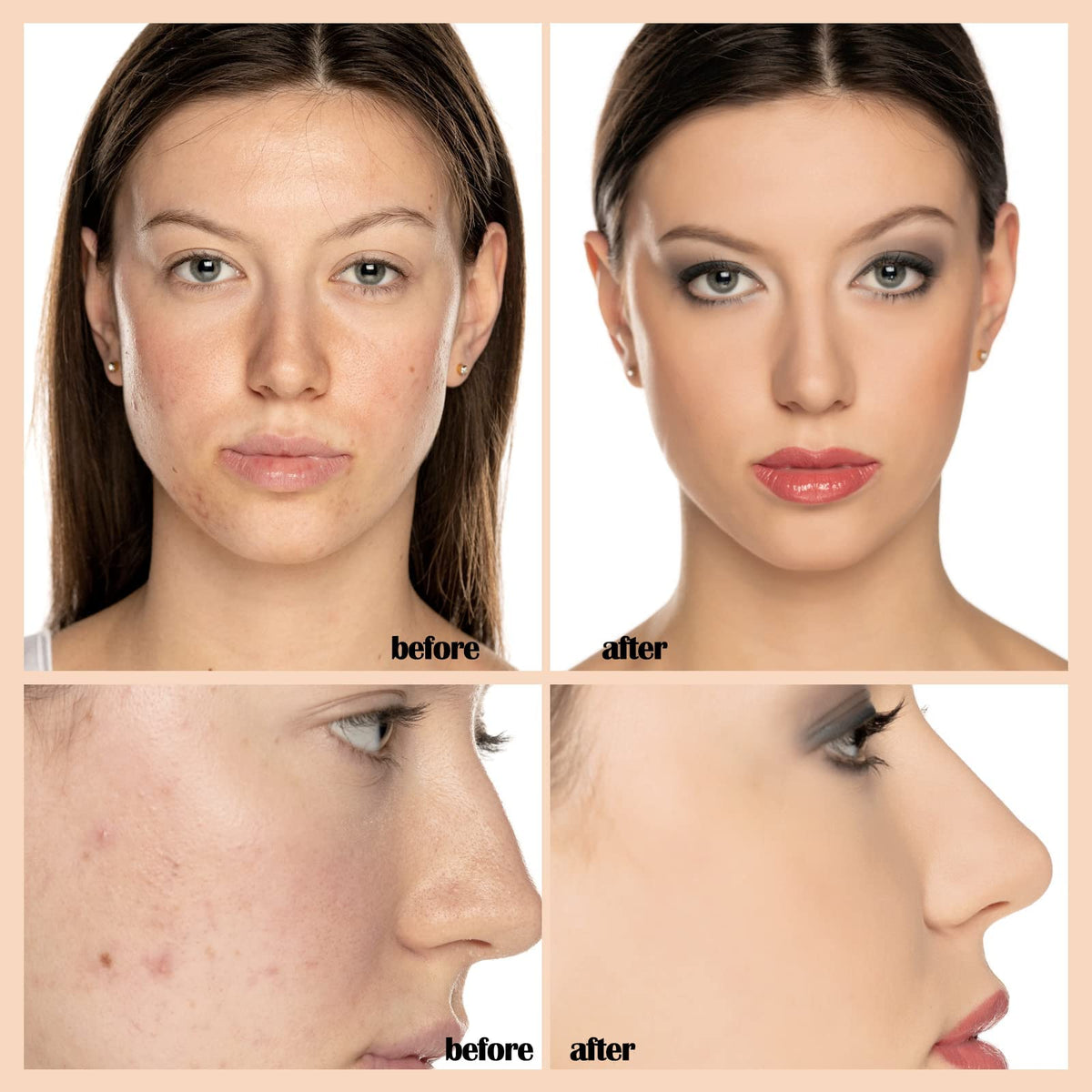 PHOERA pump dispensing foundation texture for smooth blending benefit