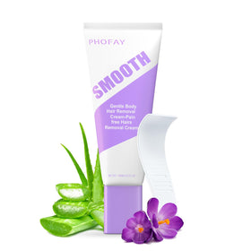 PHOFAY front tube image showing compact travel-size and clear branding for easy portability